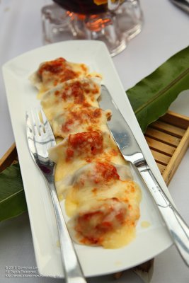 Dumpling with Cheese