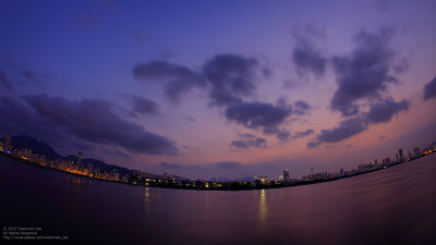 Evening at East Kowloon