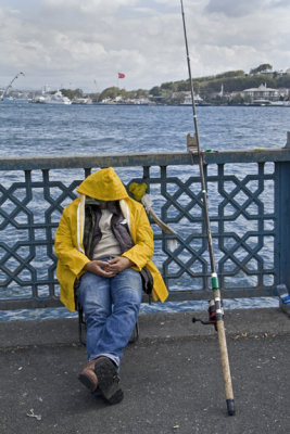 Sleeping Fisherman, Galatas Bridge #0591