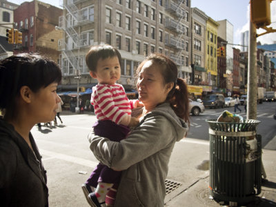 Mother and Daughter, East Broadway 91