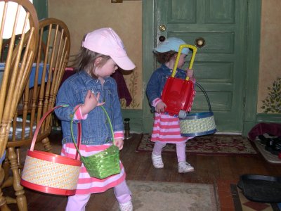Going to the Easter Egg Hunt