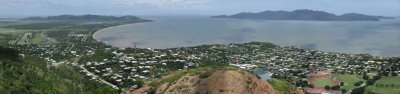 Townsville, Queensland, Australia from Castle Hill looking north
