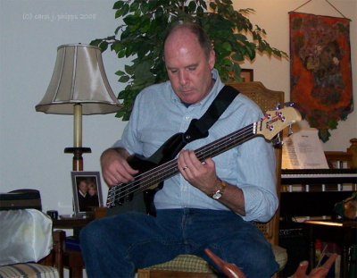 B is for Bass Player.