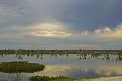   Viera  storm clouds