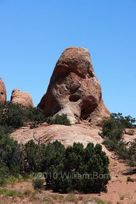Arches Nat Park Big Face