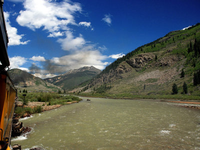 Headin' In To Silverton