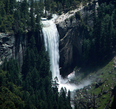 Vernal Falls from Glacier Point