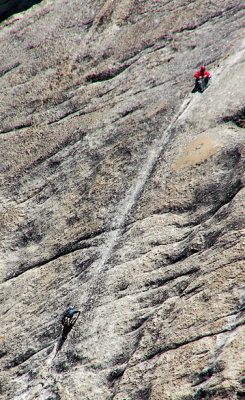 Route 120 Yosemite  Mountain Climbers
