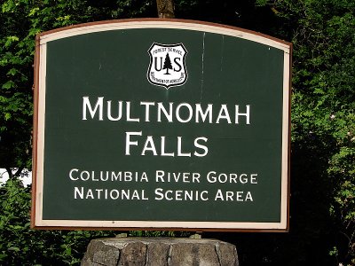 Multnomah Falls, Columbia River Gorge Oregon