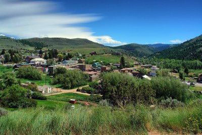 Virginia City Viewed from Boot Hill