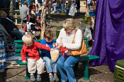 Grammie feeds the boys popcorn.jpg