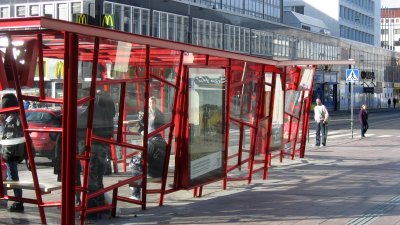 Red Design - Tram Shelter