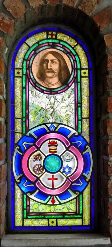 Stained Window at Pilgrim Centre