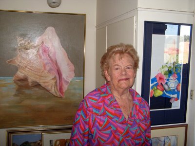 Mum & her Art 24/02/2008