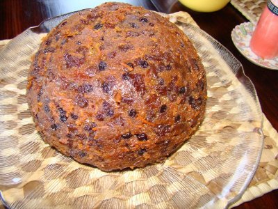Fanes steamed christmas pudding