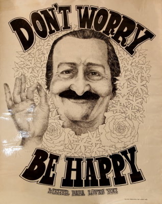 Posters of Meher Baba from the 1960's