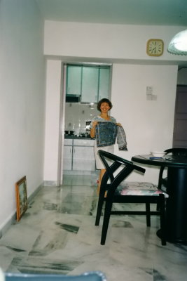 Jasmine in our apartment, Feb 1995