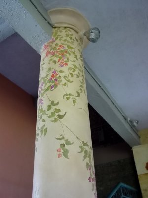Column Painting at Pilgrim Centre