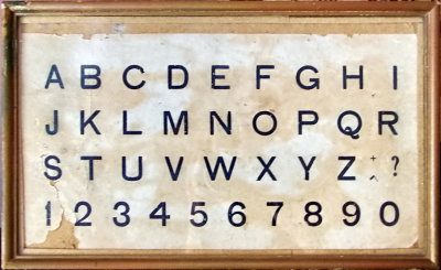 Baba's Alphabet Board