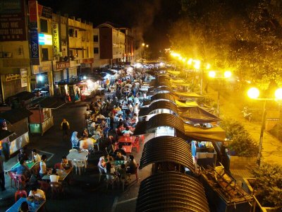 Satok Night market Kuching