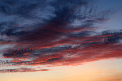 Clouds at sunrise 12/13/2008