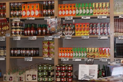 Tabasco row after row