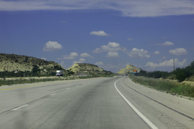 The road to Van Horn