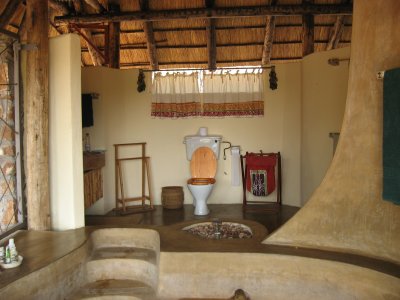 A hut at Kapamba Camp