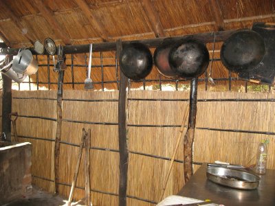 Bilimungwe kitchen area