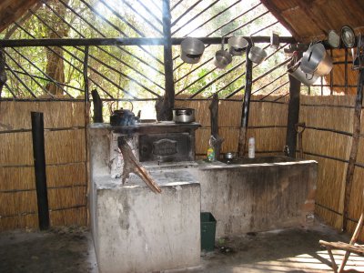 Bilimungwe's kitchen stove