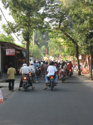 Gallery: A Balinese procession.