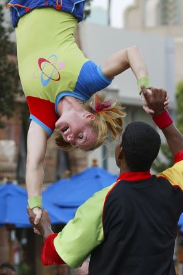 Dancers at Block party