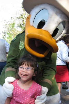 Donald Duck and Lynsey