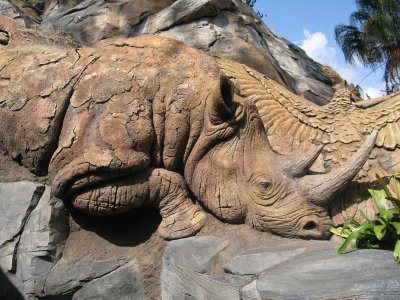 ToL rhino carving
