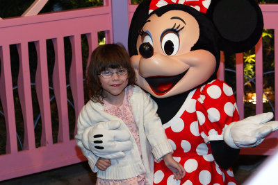 Minnie and her biggest fan