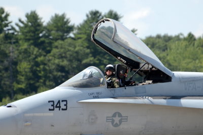 The Great St. of Maine Airshow  F/A 18 Hornet