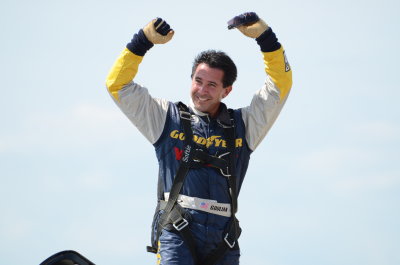 The Great St. of Maine Airshow  Mike Goulian after Performance