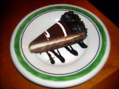 black tie mousse cake