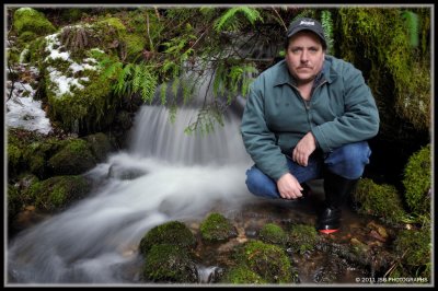 Water Fall Portrait 