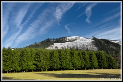 Mountain view from Deer Horn lane.