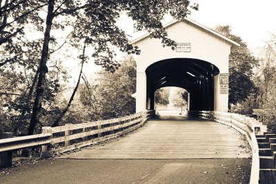 Pengra covered bridge 1938