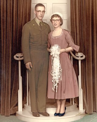 Martin & Edith Wedding February 8, 1953