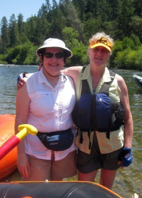 Nancy Cooper with Friend Carmen