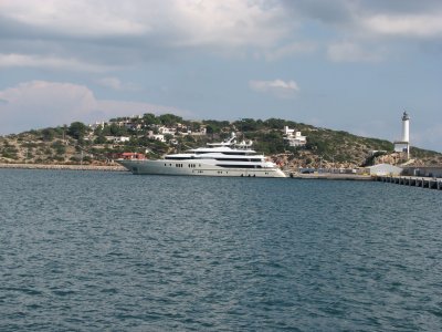 Superyacht Eminence at Ibiza