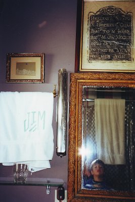 J Ingram M plus D in bathroom mirror.jpg