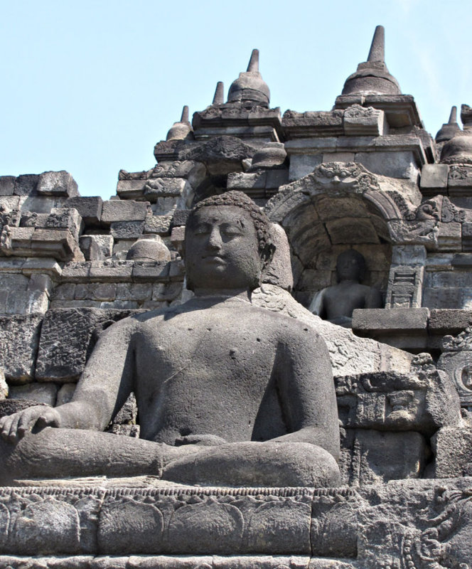 Buddha at Borobudur