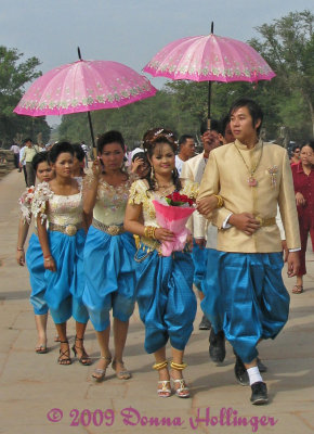 Wedding Party in Traditional Garb