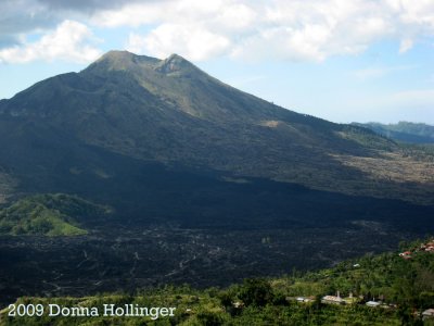 Batur Volcano and Lava Fields