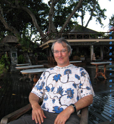 Peter at Tandjung Sari