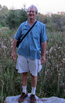 Peter in Lusitania Field Fresh Pond